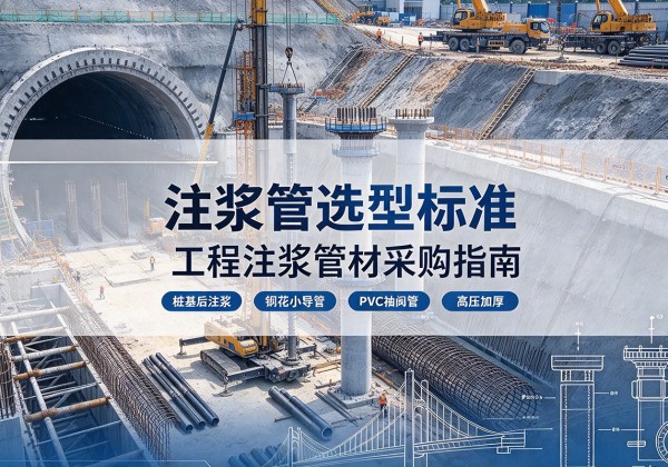 山东注浆管选型标准